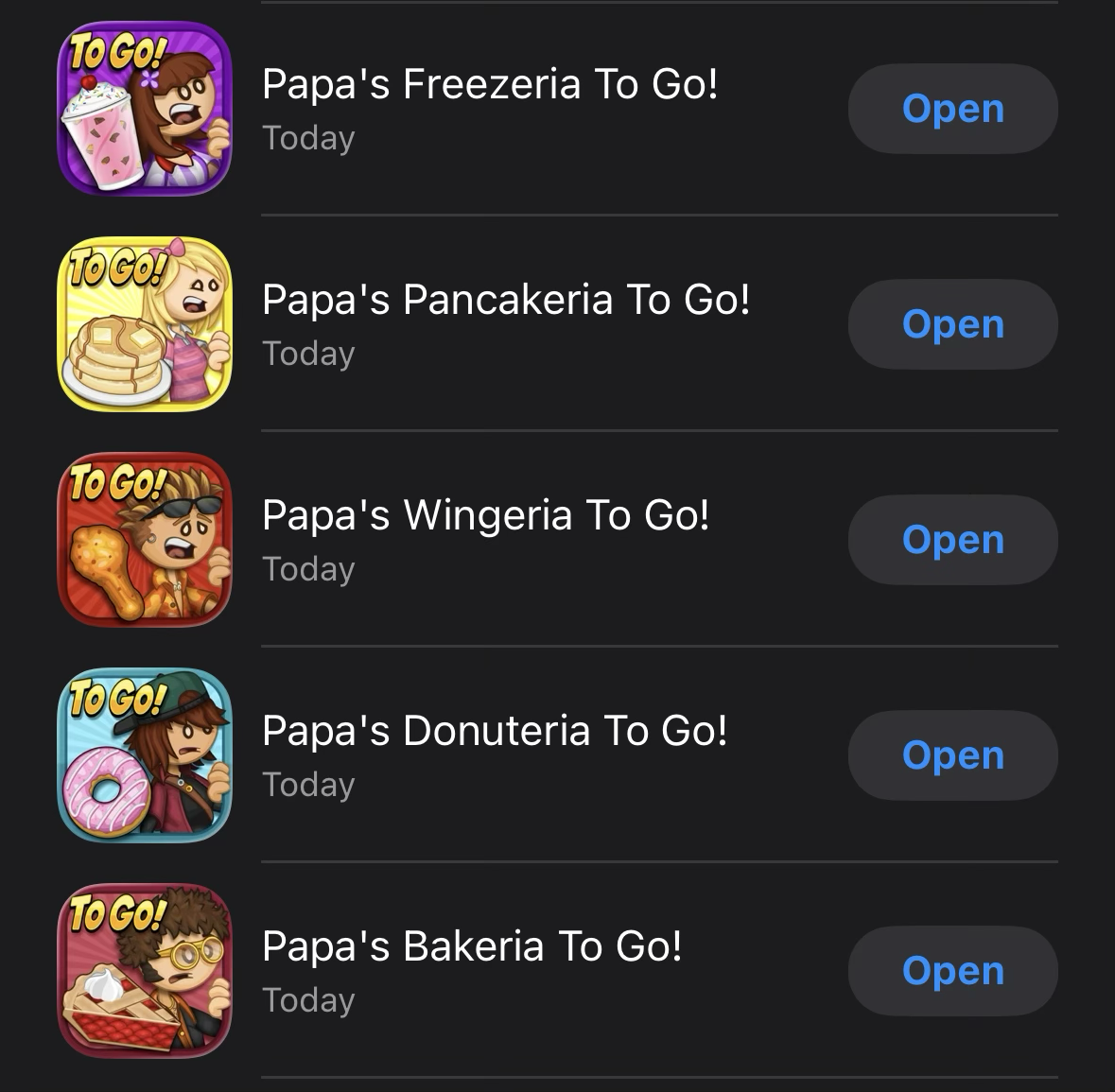 Combo số3 Papa’s To Go! (như ảnh)